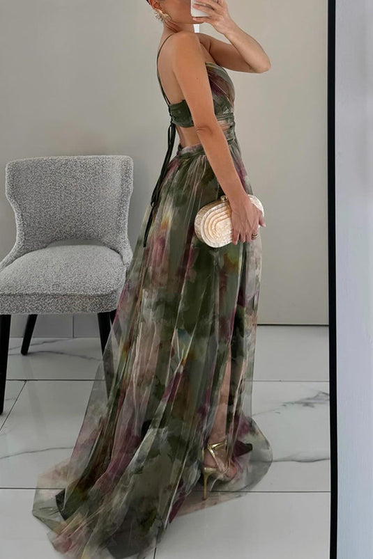 Cindy | Stunning Floral Print Maxi Dress