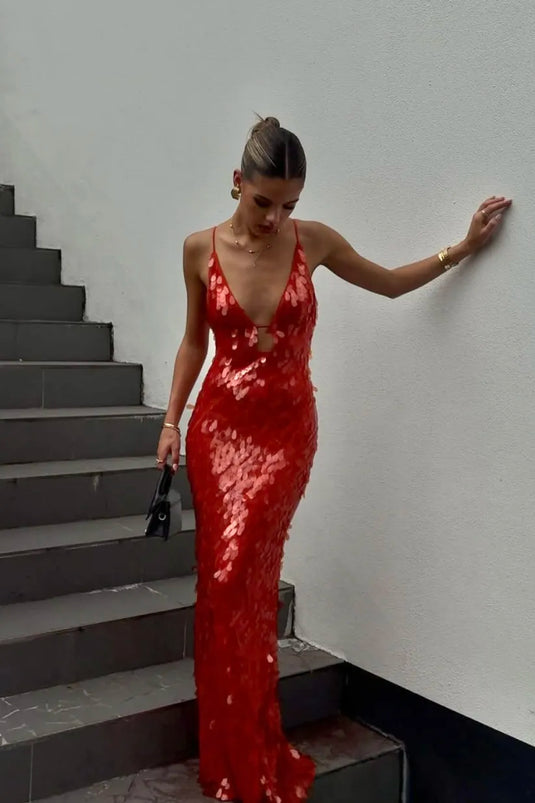 Hailey | Romantic Backless Wedding Guest Dress