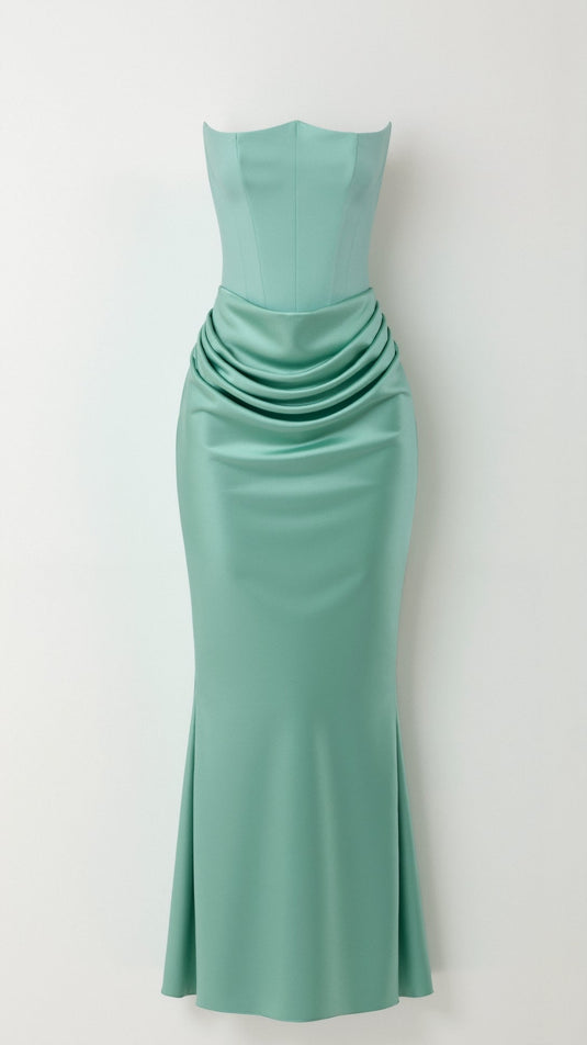 Gail | Sophisticated Maxi Wedding Guest Dress