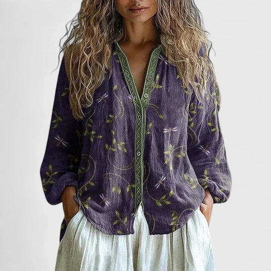 Tabitha | Polished Artful Detailing Women Blouse