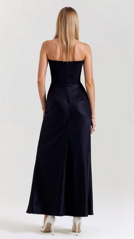 Gail | Sophisticated Maxi Wedding Guest Dress