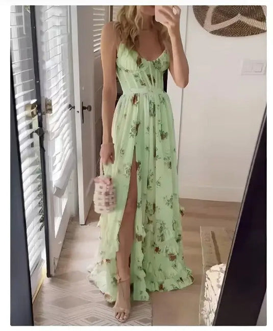Tegan - Romantic Floral Wedding Guest Dress
