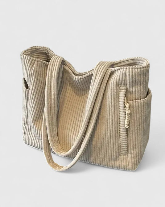Jackie | Trendy Ribbed Shoulder Women Handbag