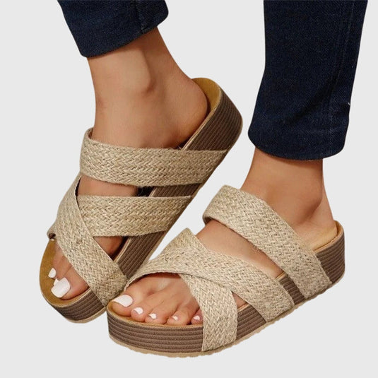 Sofia | Ultimate Comfort Slip-On Orthopedic Sandals