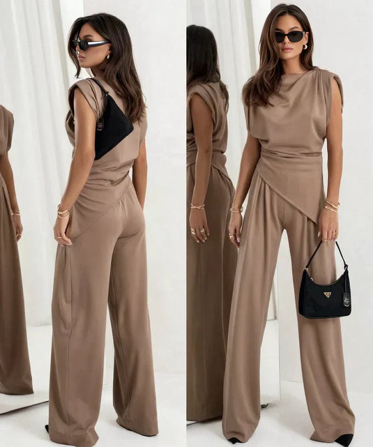 Nicola | Sophisticated Matching Women Two Piece Set