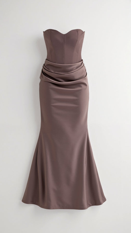 Gail | Sophisticated Maxi Wedding Guest Dress