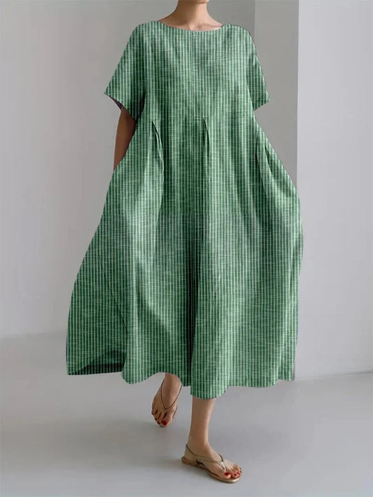Bianca | Retro Vintage Midi Casual Summer Dress