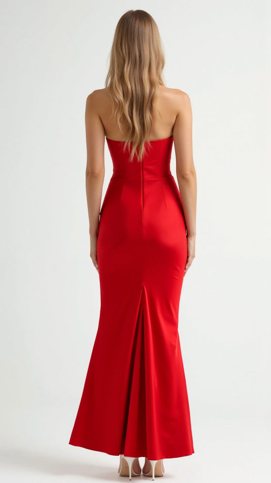 Gail | Sophisticated Maxi Wedding Guest Dress