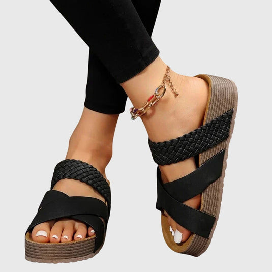 Sofia | Ultimate Comfort Slip-On Orthopedic Sandals