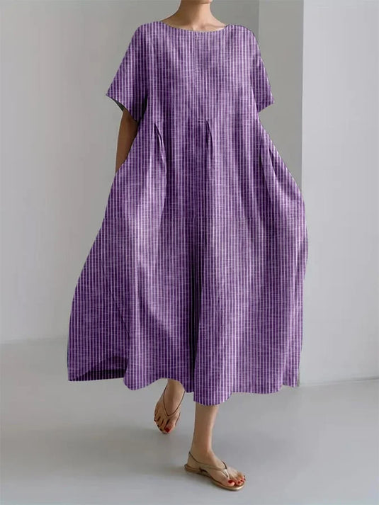 Bianca | Retro Vintage Midi Casual Summer Dress