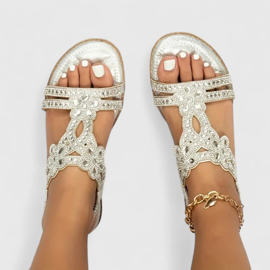 Crystal | Reliable Support Wedge Orthopedic Sandals