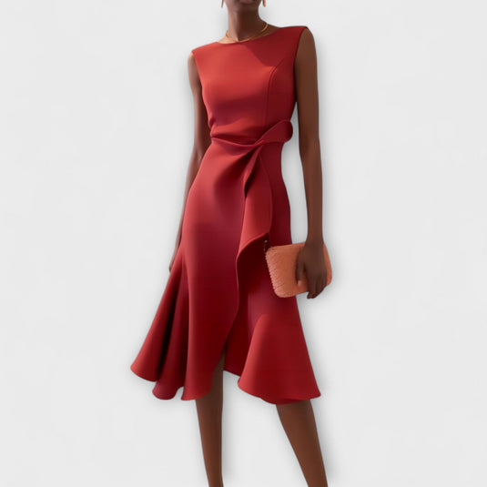 Dara | Elegant Midi Summer Dress