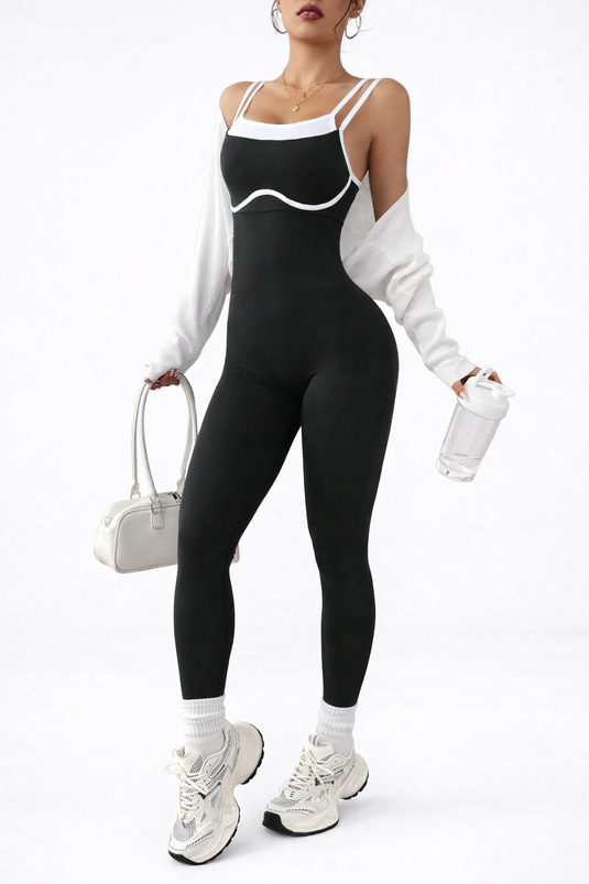 Nora - Quick-Dry Fitness Yoga Bodysuit