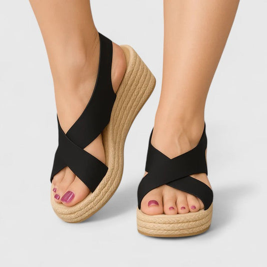 Lisa | Gentle Support Wedge  Orthopedic Sandals