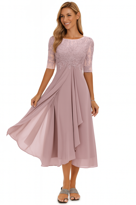 Renzel | Flattering Midi Summer Dress