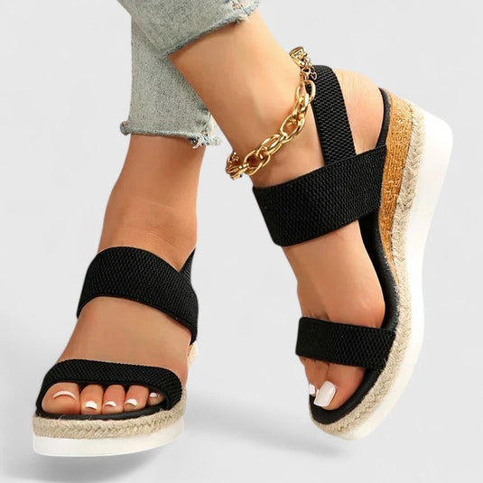 Aya | Supportive Comfort Strap Platform Sandals