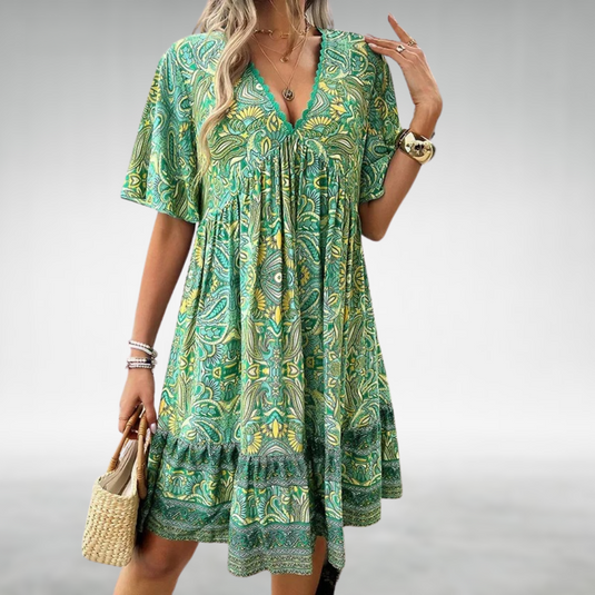 Rea | Playful Mini Boho Dress