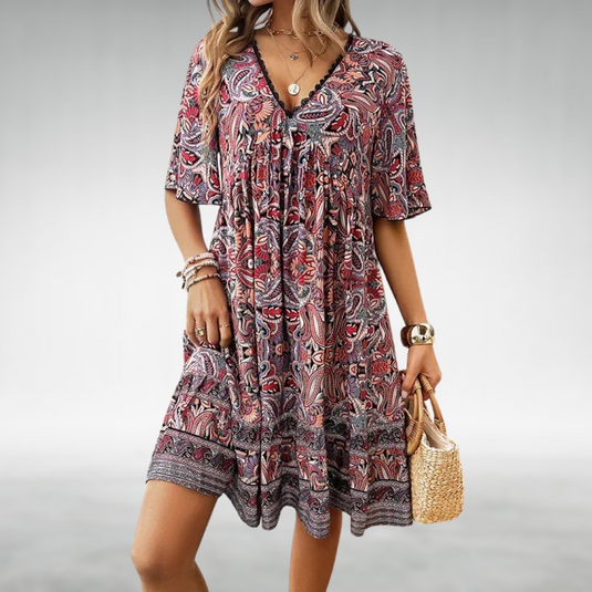 Rea | Playful Mini Boho Dress