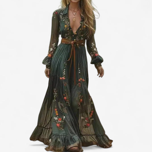 Wilma | Chic Maxi Floral Dress