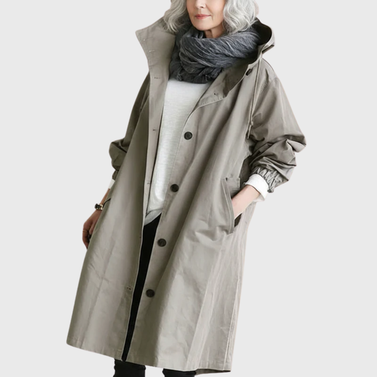 Nadia | Confident Waterproof Women Trench Coat