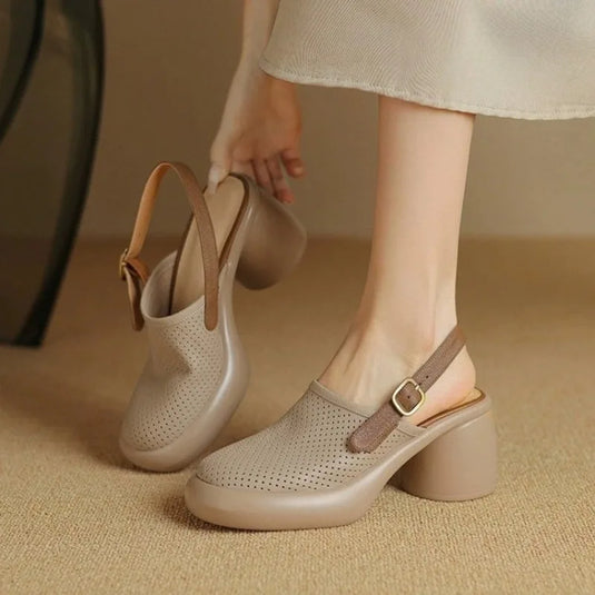 Gillian | Flexible Comfort Low Heel Sandals