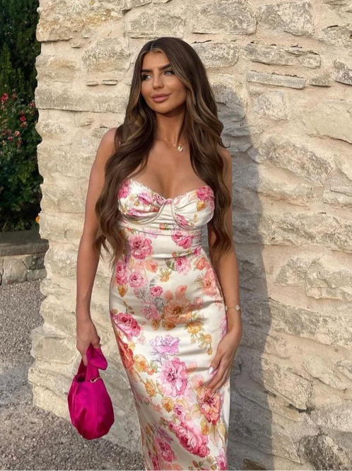 Kathy | Dreamy Floral Wedding Guest Dress