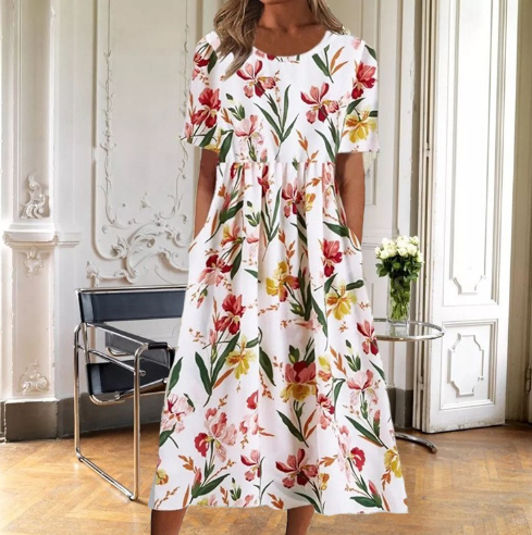 Rohan | Lovely Midi Floral Dress