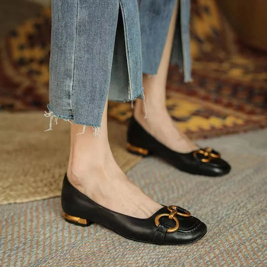 Mila | Soft Cushion Low Heel Sandals