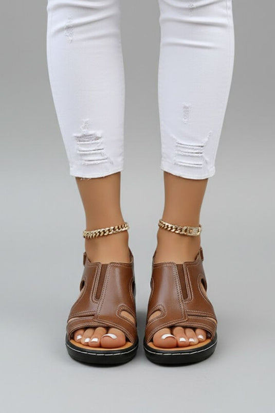 Mayari | Confident Step Open Toe Platform Sandals
