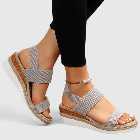 Aya | Supportive Comfort Strap Platform Sandals