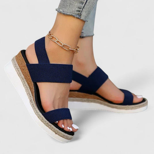 Aya | Supportive Comfort Strap Platform Sandals