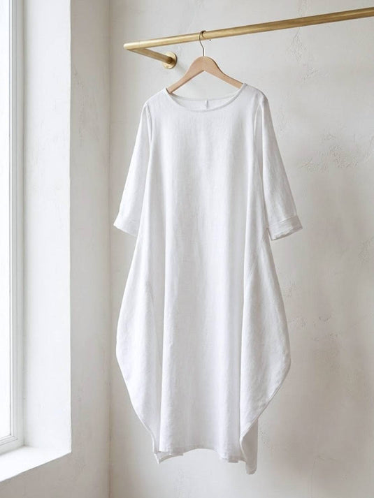 Eliz | Effortless 3/4 Sleeve Maxi Boho Dress