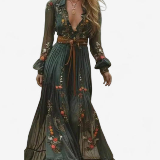 Wilma | Chic Maxi Floral Dress