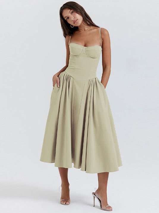 Caolinn - Timeless Maxi Wedding Guest Dress