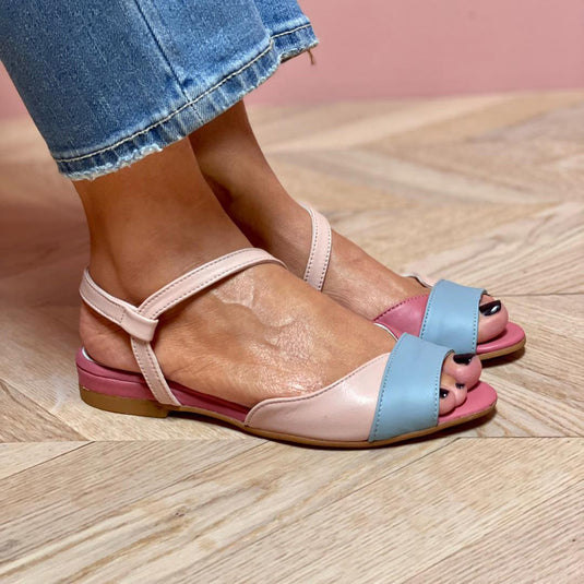 Nikki | Easy Walk Low Heel Sandals