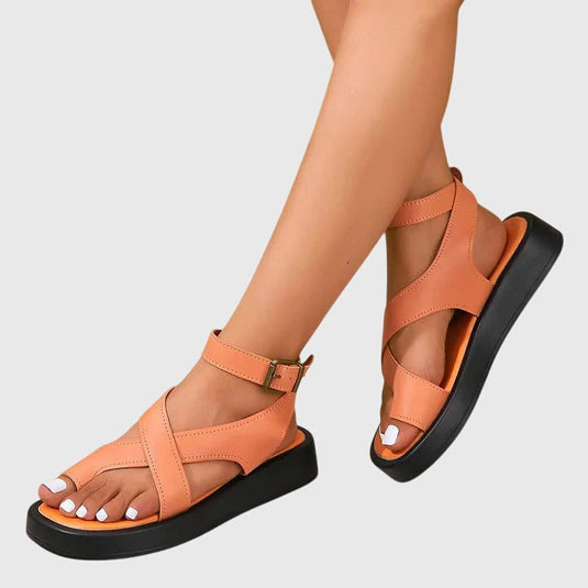 Julia | Gentle Cushion Velcro Orthopedic Sandals