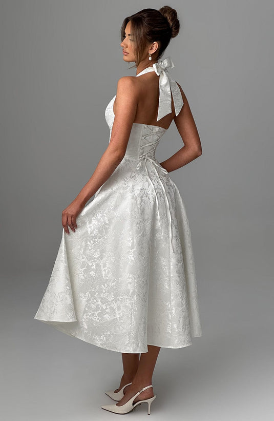Renee | Chic Midi Wedding Guest Dress