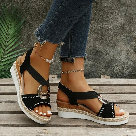 Candice | Secure Fit Buckle Strap Women Orthopedic Sandals