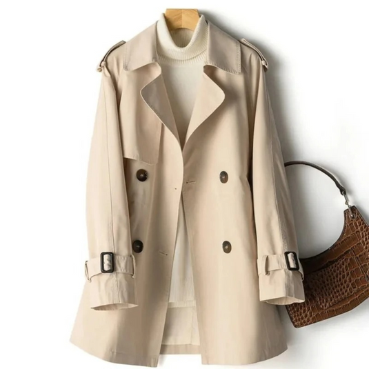 Kenzie | Sophisticated Double Breasted Women Trench Coat