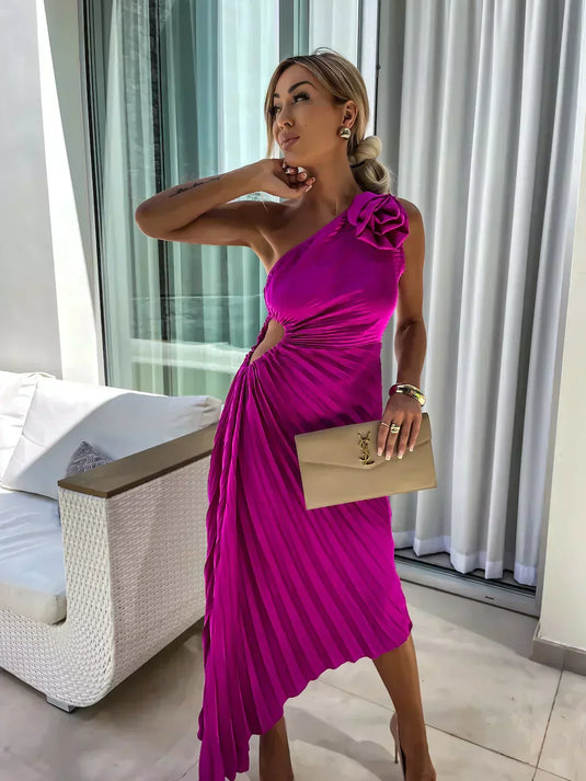 Zoe - Romantic Floral Wedding Guest Dress