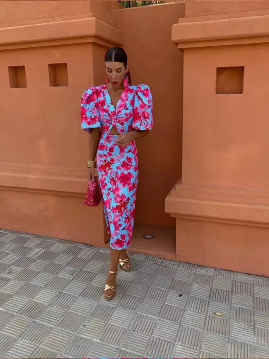 Paris - Elegant Evening Wedding Guest Dress