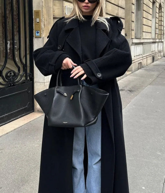 Lucia | Classic Double-Breasted Women Trench Coat