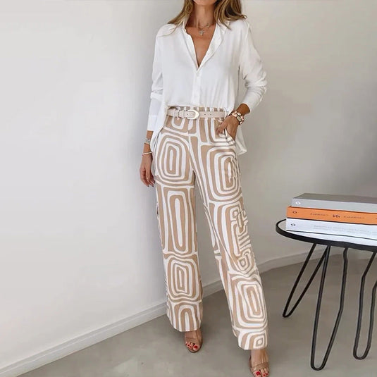 Phoebe | Polished Matching Outfit Women Two Piece Set