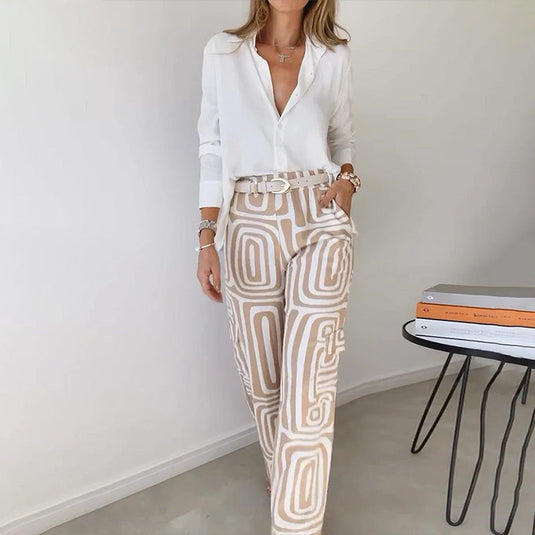 Phoebe | Polished Matching Outfit Women Two Piece Set
