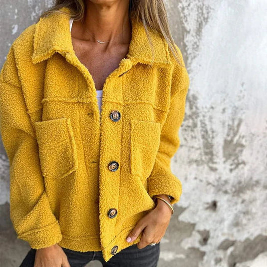 Jacqueline | Chic Lapel Women Casual Jacket