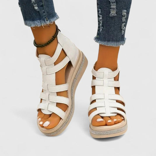 Christy | Sparkling Strass Orthopedic Sandals