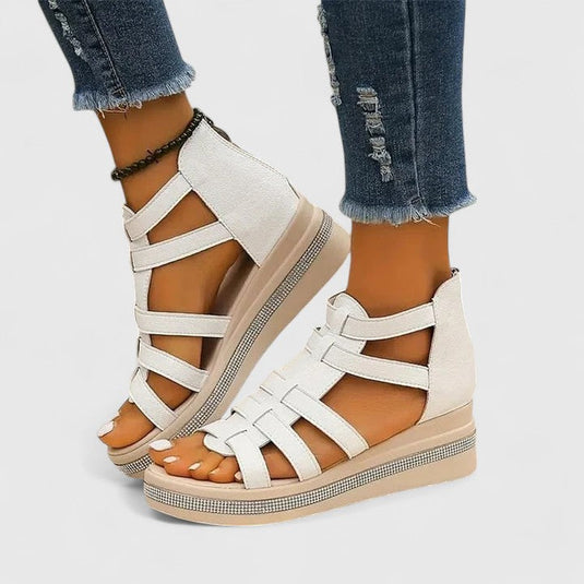 Christy | Sparkling Strass Orthopedic Sandals