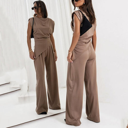 Nicola | Sophisticated Matching Women Two Piece Set