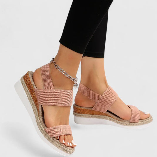 Aya | Supportive Comfort Strap Platform Sandals