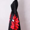 Long Women Dress Plus Size Mid-calf Celebrity Style